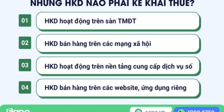 những đối tượng cần kê khai thuế