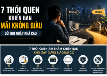 Khám phá 7 thói quen tài chính phổ biến khiến bạn mãi không giàu