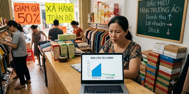 tăng doanh thu nhưng không có lợi nhuận