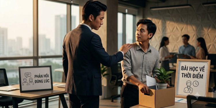 Suýt mất nhân viên giỏi vì phản hồi muộn